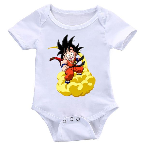 

2019 new infant jumpsuits onesies newborn baby boys girls cartoon print handsome romper baby clothes, Blue