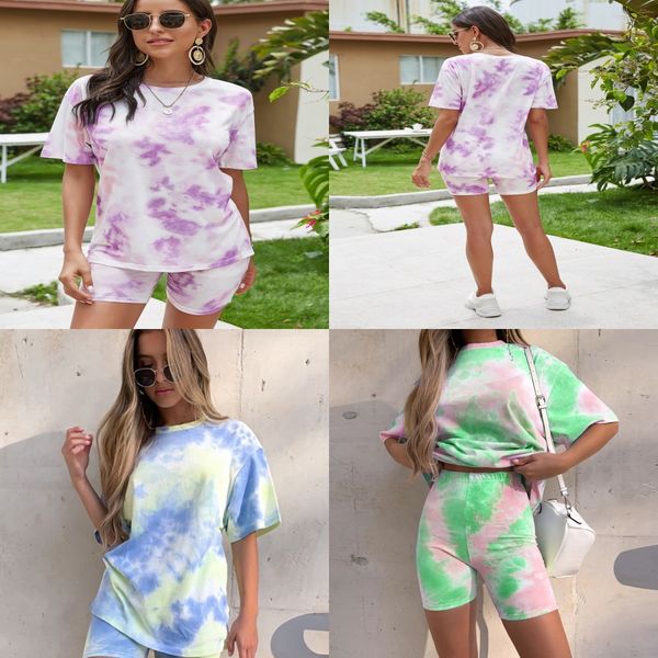 

tracksuit fashion blue lips pattern short sleeved tshirt blue zipper tights sport suit womens tshirt tights#760, Gray