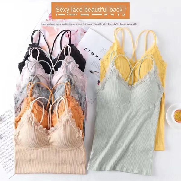 

новые кружева долго назад обертывание грудь все-матч, не стальное кольцо базы камзола женщины сексуального v-образный вырез спортивных круже, White