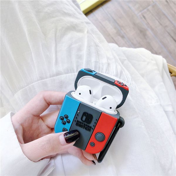 

airpords case fashion game machine appearance apple airpods 1/2 case wireless earphone case