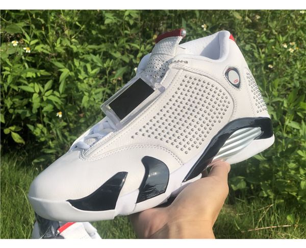 

mens 14 white university red basketball shoes fashion trainers sports sneakers black chrome varsity royal with shoe box