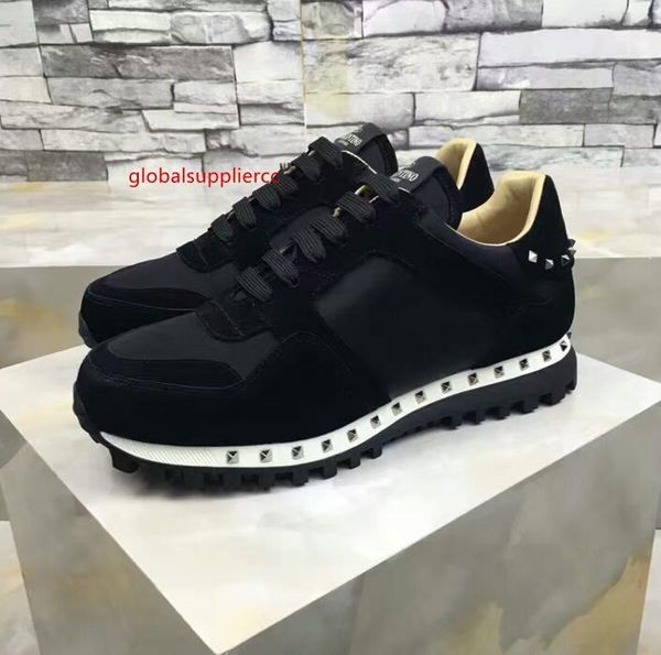 

новая мода марка камуфляж camo suede шипованных тапки обувь женщины, мужчины повседневная walking квартиры 36-46 с, Black;green