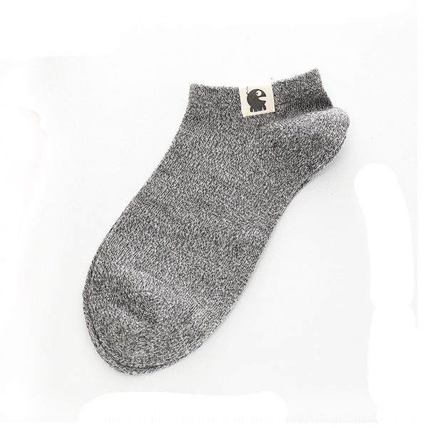 

men's trendy cotton autumn and winter low-sports students deodorant sweat-absorbent boat socks short tube thick men's boat socks, Pink;yellow