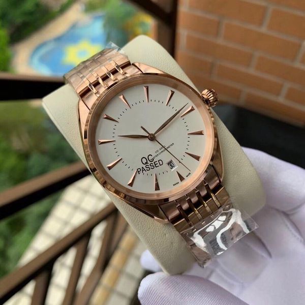 

super 105 2813 automatic mechanical movement watches 316 fine steel case (can be matched with cowhide watchband) designer watches 7427086, Slivery;brown