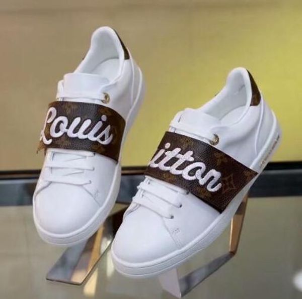 

wholesale white genuine leather open shoes fashions designer women mens black splice casual shoes  colors low-sneakers, Black;red