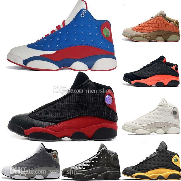 

13 13s cap and gown terracotta blush mens basketball shoes phantom black infrared flints bred men sports sneakers designer outdoor