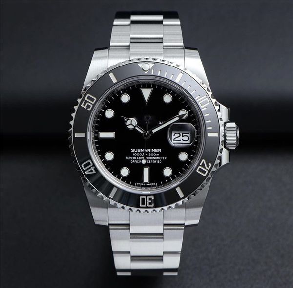 

selling factory 2020 mens watch 116610ln 116610 automatic mechanical sapphire glass ceramic bezel stainless 40mm mens watches, Slivery;brown