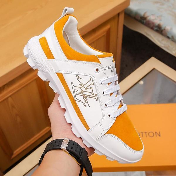 

luxury low mens shoes fashion sneakers flats platforms comfortable plus size autumn and winter lace -up shoes footwears herren sportsche