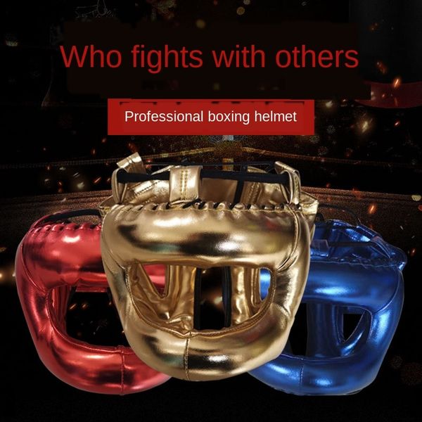 

boxing совершеннолетних детский санда боевой защитный шлем тренировка защиты головы таэквондо бокс шлем может