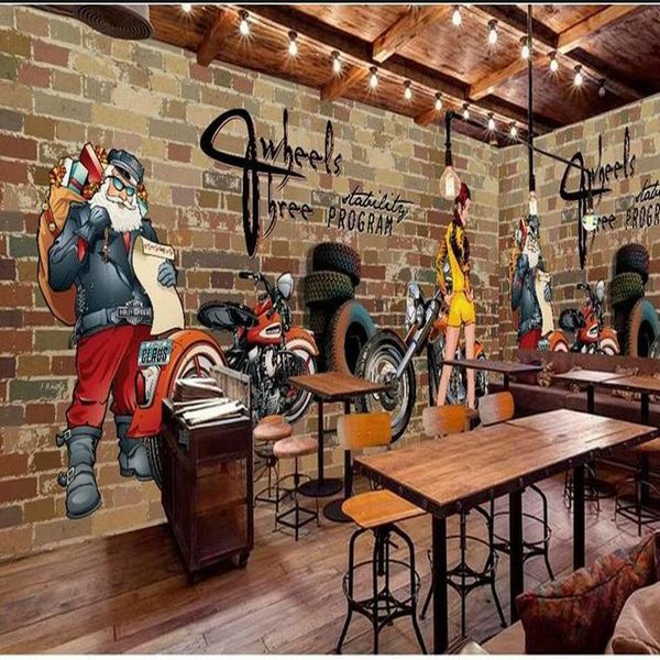 

custom size 3d p wallpaper living room mural street motorcycle racing beauty 3d picture backdrop wallpaper non-woven wall sticker