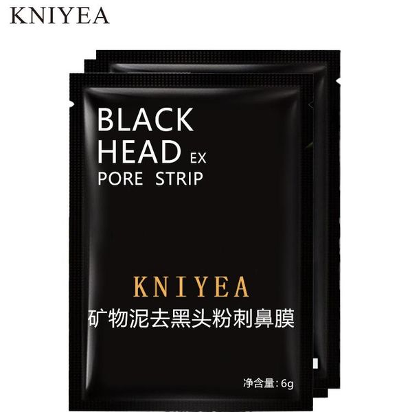 

Blackhead Removal Pore Cleaner Easy absorb Anti-Aging mascarillaDeep Cleansing suit Mineral mud Black face Skin Care Wholesale Nose Mask