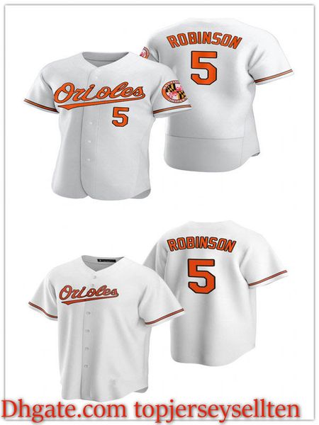 

baltimore orioles men women youth 5 brooks robinson 2020 authentic baseball jersey, Black