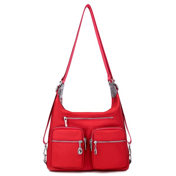 

женщины кожа сумочка высокого качества топ-ручка сумка женского мешком главный многофункциональный женский нейлон плечо сумка большая емкост