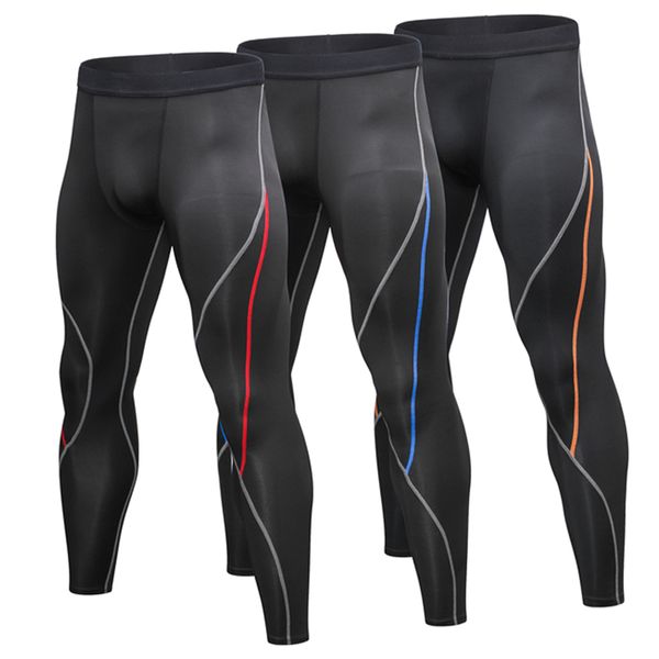 

йога мужчины сжатие запуск трусы мужской упражнение компрессионные колготки штаны мужчины колготки спорт человек deportes леггинсы для, Black;blue