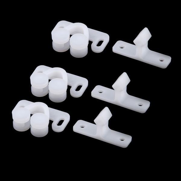

3pcs loaded twin roller closet door latch for caravan boat