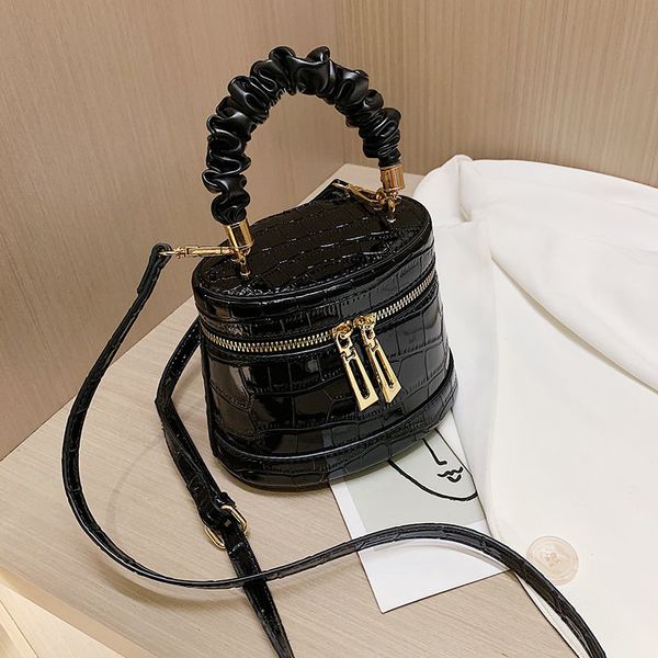 

роскошные сумки женщины сумки кожа ковш сумки для женщин crossbody плечо сумка камень шаблон женщина ручки кошелек женский bolso