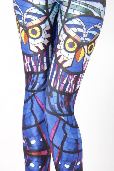 

звездные брюки узких брюки цифрового sky цифровой печать сшивание совы жестких сексуальные леггинсы брюки lgs3060, Black;white