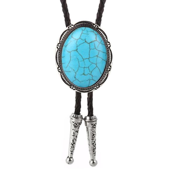 

metallic bolo collar and collar support for men's suit and tuxedo accessories natural agate stone wedding gift of choice, Blue;purple