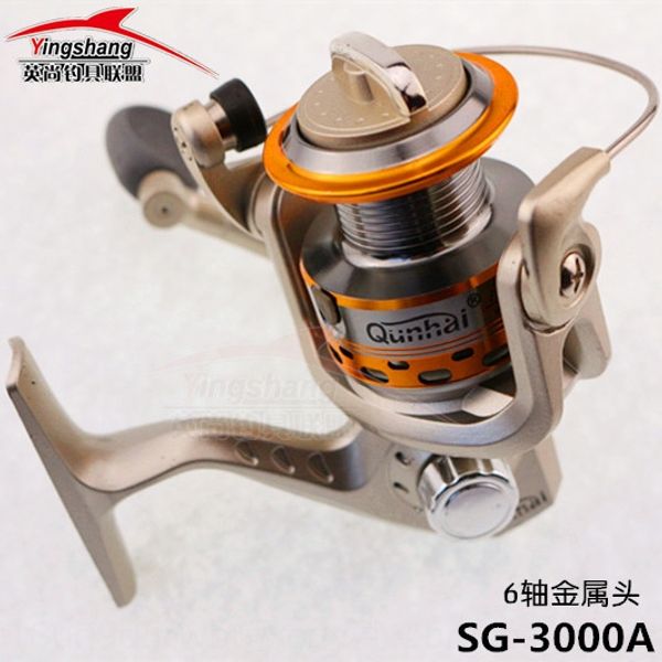 

sg-3000asg-4000a metal head spinning fishing ship fishing gear wire wheel hai diao lun left steel wire and right
