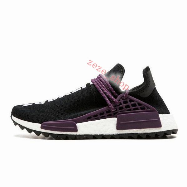 

wholesale original human race bbc designer shoes pharrell williams hu solar pack oreo multi color nerd mens womens golf run shoes, Black;red