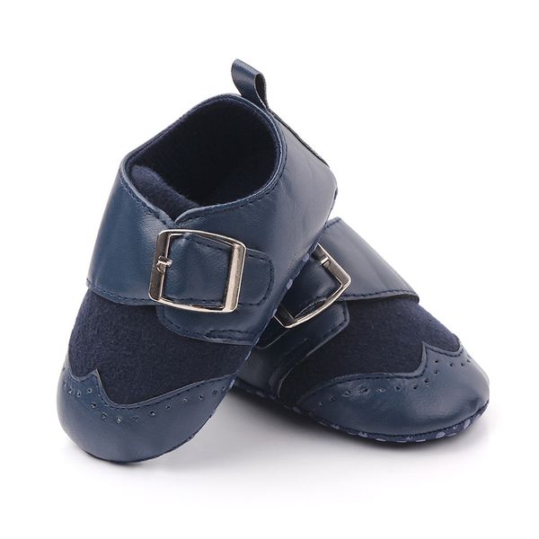 

baby boys breathable anti-slip shoes new pu shoes sneakers autumn newborn first walker