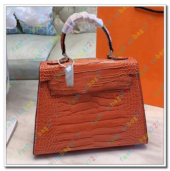 

designer tote bag wallet women wallets purses handbags patent leather crocodile pattern 25cm newset classic lady cross pattern tote h191027