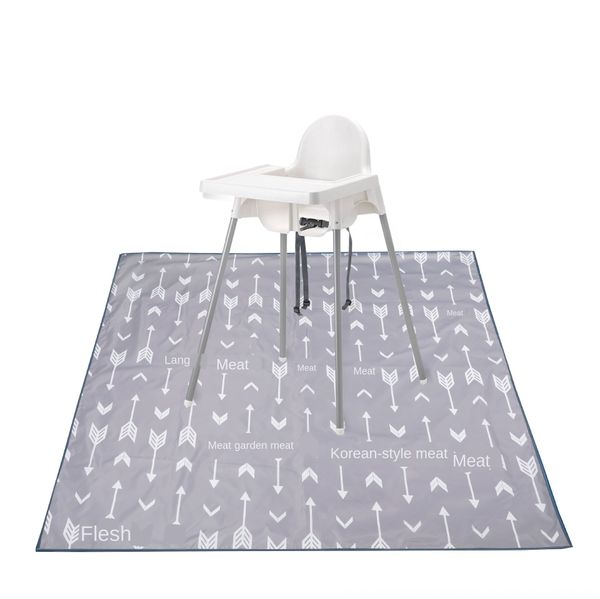 

pioxe children high base dining chair cushion non-slip floor meal meal table dining game picnic mat table mat anti-dirty pad waterproof mach