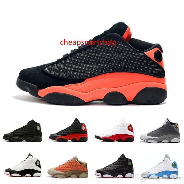 

atmosphere grey 2019 13 13s black infrared men basketball shoes gs terracotta blush olive xiii 13s mens bred sports sneakers athletics 8-13