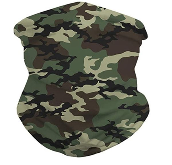 

half face outdoor sport camouflage flag masks for men women magic scarf designer headband sports washable breathable prot #121#272, Blue;black