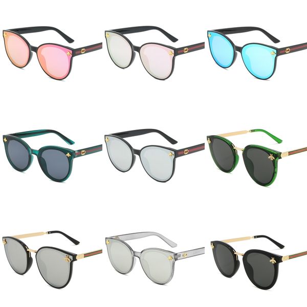 

frameless ocean film sunglasses arrow large size round women fashion sunglasses clear lens anti-uv400 l19#862, White;black