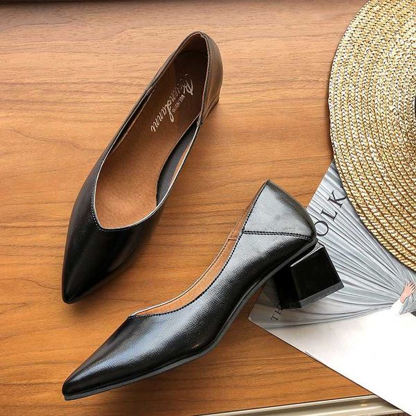 

pointed toe vintage shoes elegant flats shoes low heels oxford black ladies women autumn 2020 brand oxfords