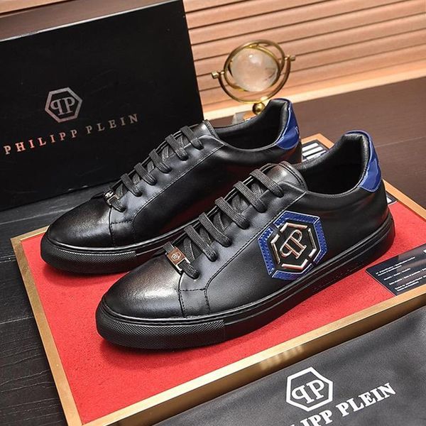 

роскошные мужские ботинки вскользь открытый footwears лучшие качества мужская обувь мода тип chaussures pour hommes lo растеряев кроссовки с, Black