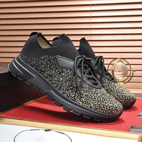 

outdoor mens shoes sneakers casual platform 2020 summer comfortable mens shoes casual style with origin box luxury men shoes casual on sale, Black