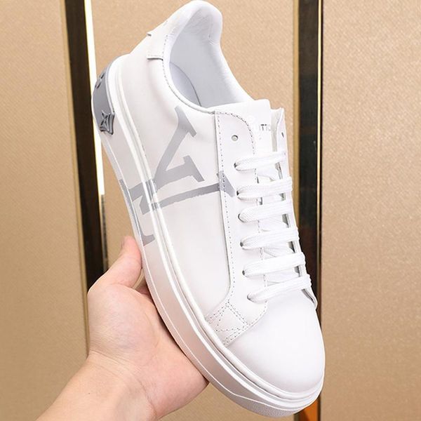 

высокое качество удобные мужские ботинки scarpe da uomo новое прибытие lightweight мода классический люкс обувь кружева -до low top casual м, Black