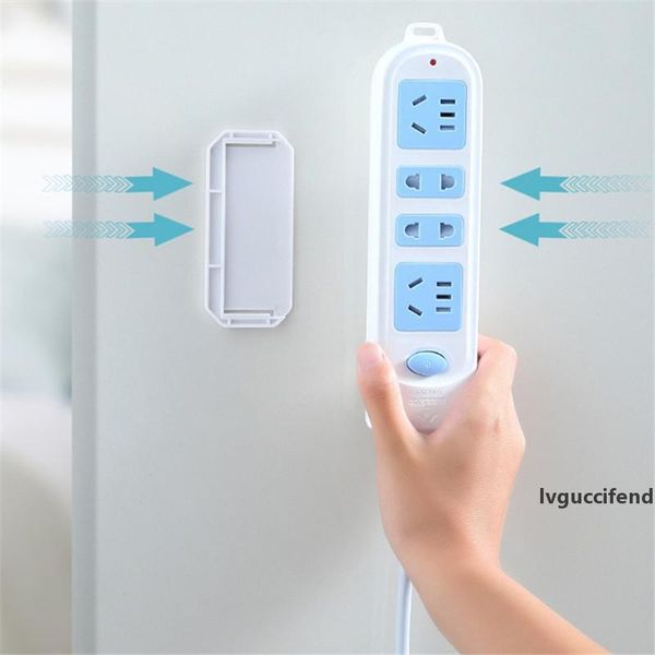 

self-adhesive desksocket fixer cable organizer self-adhesive power strip holder fixator wall-mounted fixer household tool ct0504