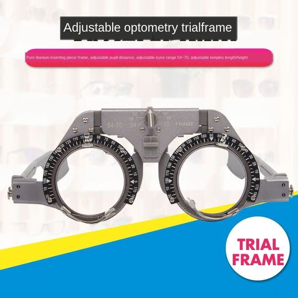

optometry equipment trial glasses glasses optometry trial rack with adjustable pupil distance pure titanium insert rack