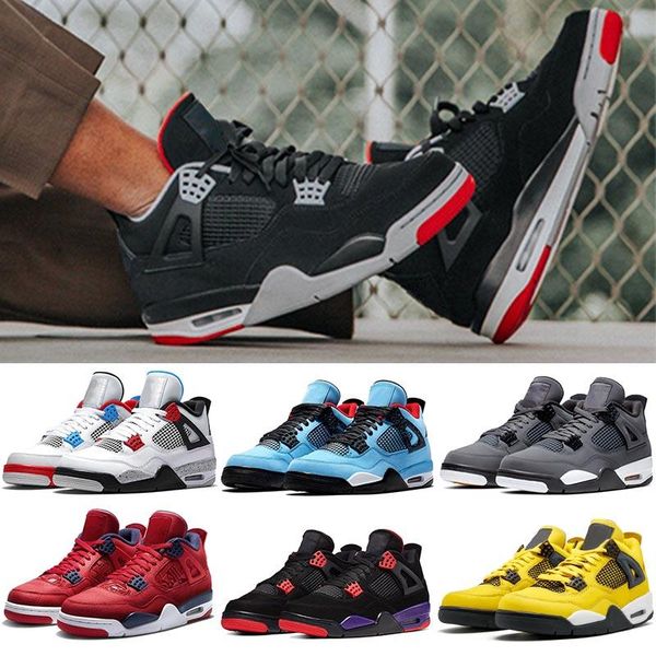 

men basketball shoes 4s cool grey cement nakeskin jordan retro royalty pure money fire red oreo mens sneakers trainers sports shoe
