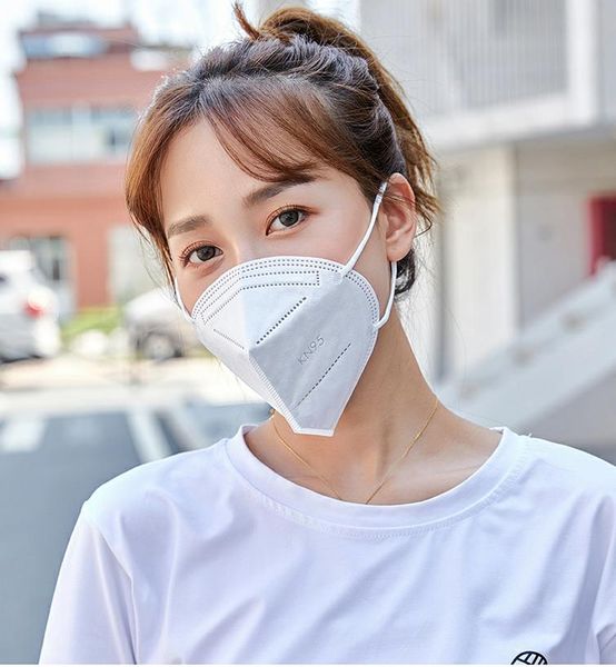 

kn95 mask disposable adult protective face mask breathable spot five-layer dust-proof, fog-proof and odor-proof protective face mask free sh