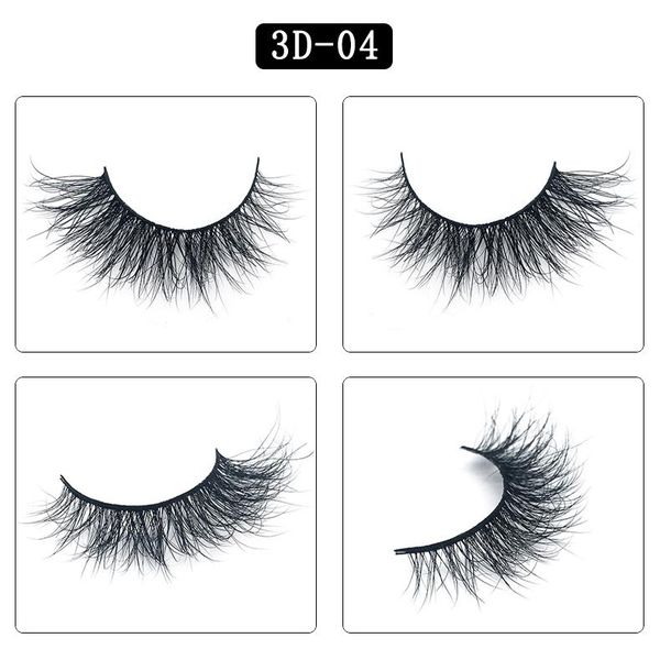 

Mink Hair lashes Big 3D 25 Styles 25MM 3D lashes Simulation 100 Real Mink Eyelashes Beautifying tools Manual Soft False Eyelashes