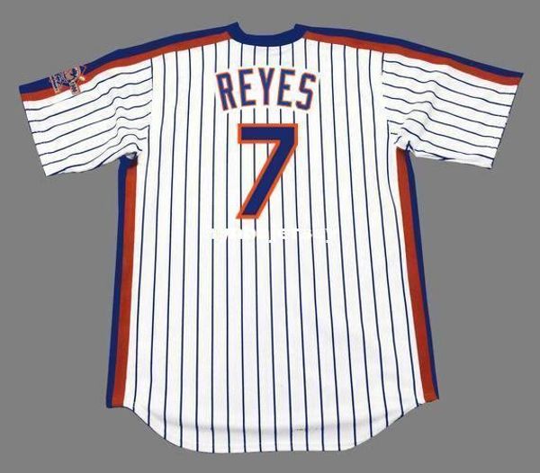 

custom jose reyes new york stitched 1986 majestic vintage home baseball jersey retro mens jerseys running, Gray