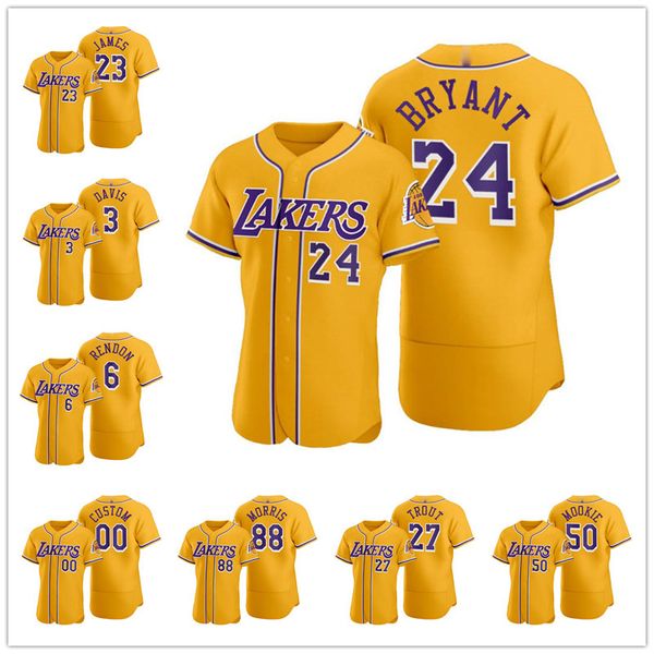 

los angeles lakers kobe bryant lebron james anthony davis men basketball jerseys crossover edition, Black