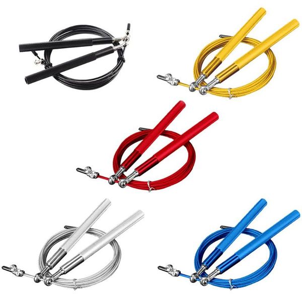 

jump ropes skipping rope adjustable high speed steel double bearing gym children exercise fitness