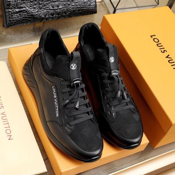 

vintage mens shoes fast delivery luxury leather comfortable outdoor walking chunky sneakers lace -up plus size style men shoes