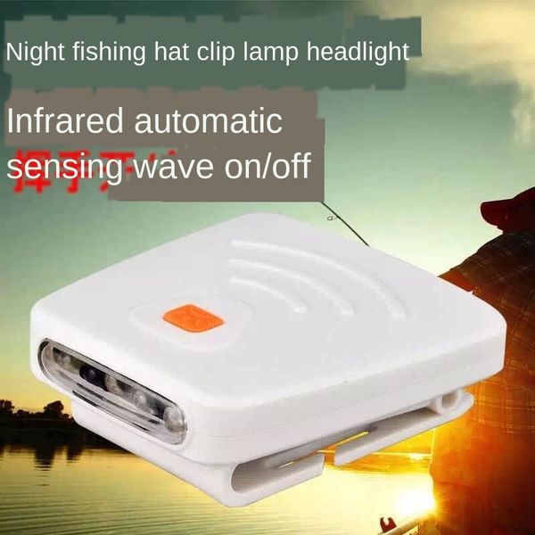

night fishing induction hat led gesture lamp usb head cap head cap charging induction hat lamp low price