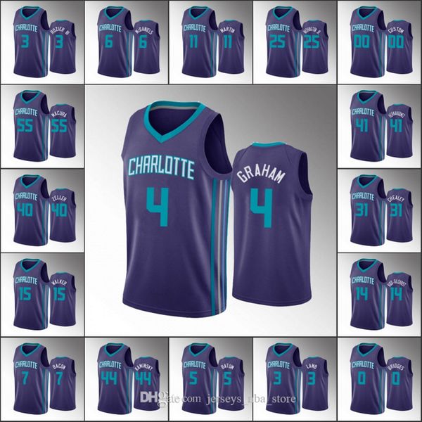 

charlotte hornets men terry rozier devonte' graham miles bridges washington nba statement custom jersey, Black;red