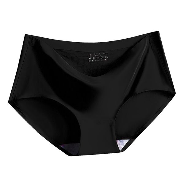 

womens invisible seamless mid rise hipster brief underwear, Black;pink