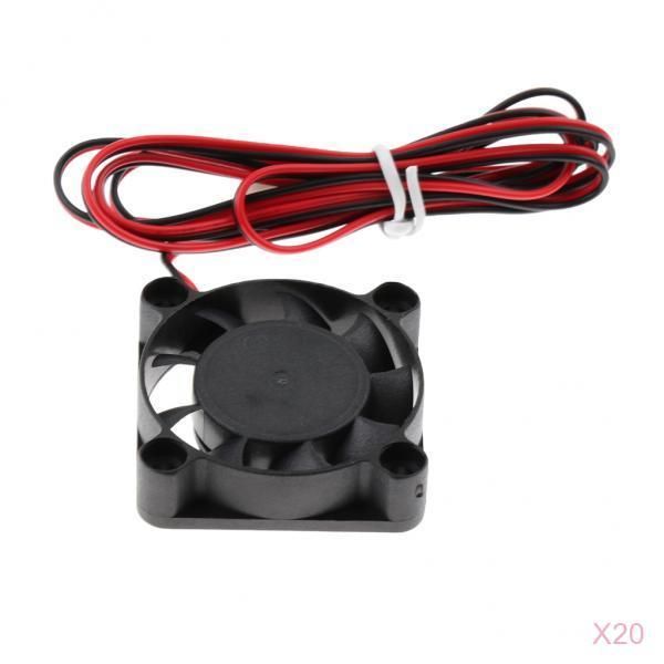 

20xultra silent 24 volt 40mmx40mmx10mm 4010 dc brushless dc cooling fan 2.54