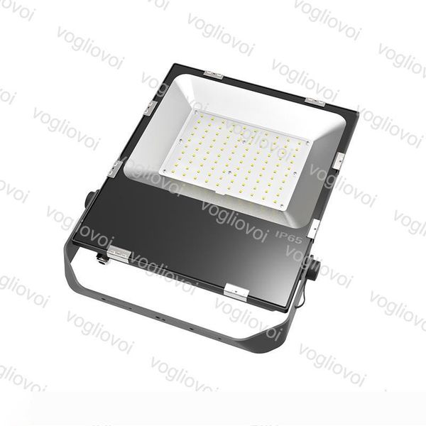 

outdoor led floodlights ultrathin 100w ac85-265v waterproof ip65 super bright 3000-6500k lighting led garden lamp dhl