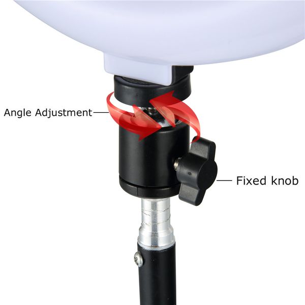 

10 inch selfie led ring light pgraphic studio dimmable ringlight lighting 1.1m tripod for live streaming/makeup/iphone