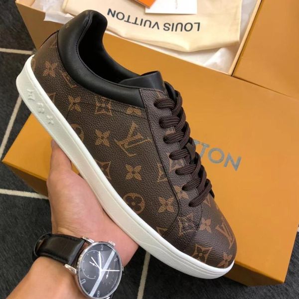 

27 men's designer casual sports shoes, fashion brand outdoor casual shoes, trainers. fast delivery in original box packaging, Black